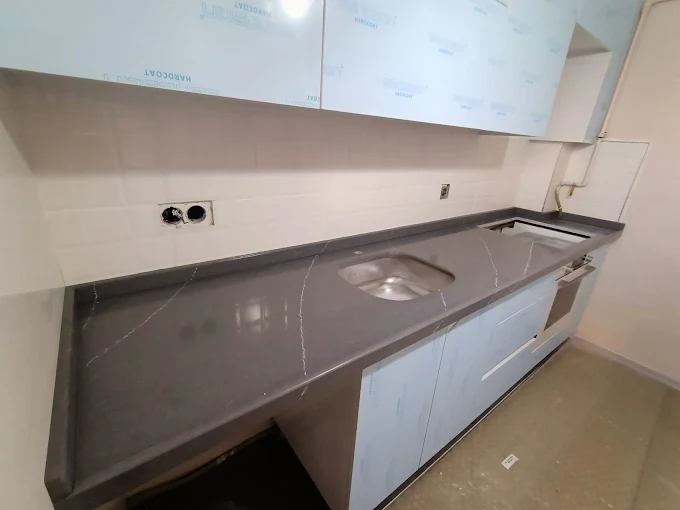 Dekton Glacier Mutfak Tezgâhı